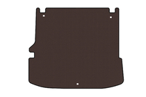 Toyota Highlander 2019- Rubber trunk mat Carsuit V2 (with subwoofer, 7-seater, brown) photo 1
