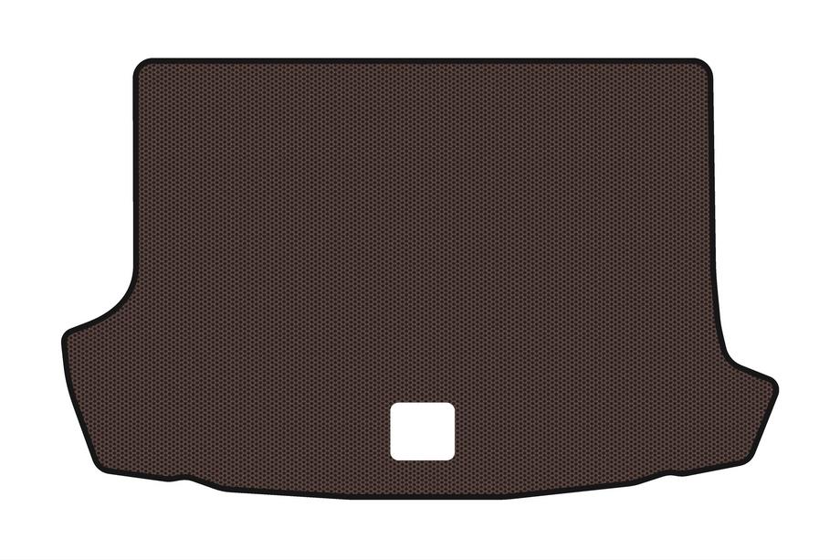 Volkswagen T-Roc 2017-2025 Rubber trunk mat Carsuit V2 (5-door, brown) Image