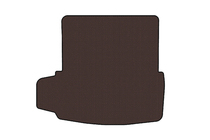 GMC Acadia 2017- Rubber trunk mat Carsuit (2017-2019, brown) photo 1