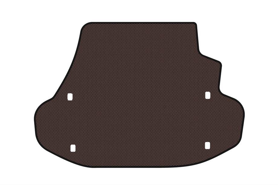 Honda Legend 2004-2012 Rubber Trunk Mat Carsuit (Brown) Image