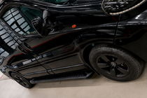 Opel Vivaro 2001–2015 Side Steps Allmond Black (2 pcs, Aluminum) photo 3