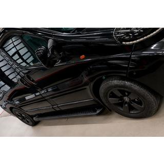 Side Steps Allmond Black (2 pcs, Aluminum) Opel Vivaro 2001–2015 photo 3
