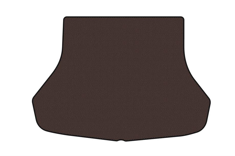 Kia Forte 2008–2024 Rubber trunk mat Carsuit (2016-2018, brown) Image
