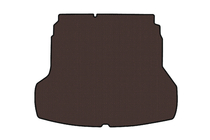 Kia Forte 2008–2024 Rubber trunk mat Carsuit (2018-2021, brown) photo 1