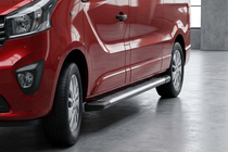 Opel Vivaro 2001–2015 Side Steps Line (2 pcs, Aluminum) photo 1
