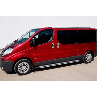 Side Steps Rainbow (2 pcs, Aluminum) Opel Vivaro 2001–2015 photo 2