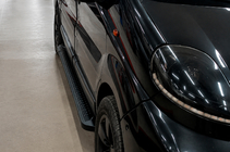 Renault Trafic 2001–2015 Side Steps Allmond Black (2 pcs, Aluminum) photo 2