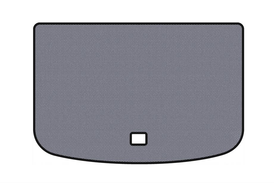 Audi A1 2010-2018 Rubber trunk mat Carsuit (HB, 3-door, gray) Photo 1