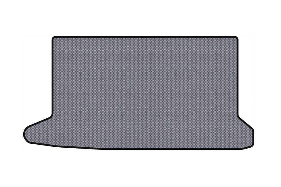 Audi A2 1999-2005 Rubber trunk mat Carsuit V-1 (HB, gray) Photo 1