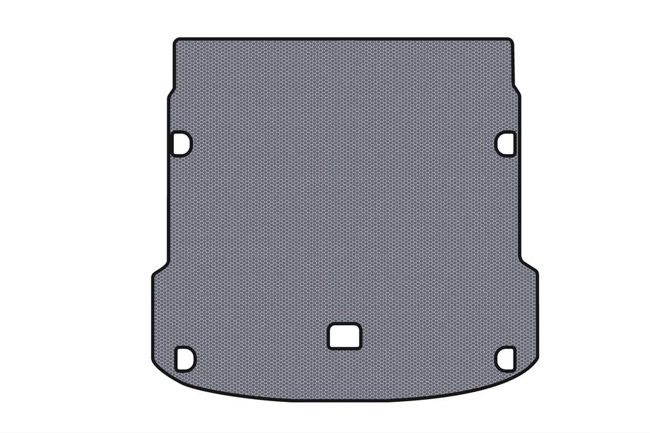 Audi e-Tron 2018-2022 Rubber Trunk Mat Carsuit (Gray) Photo 1