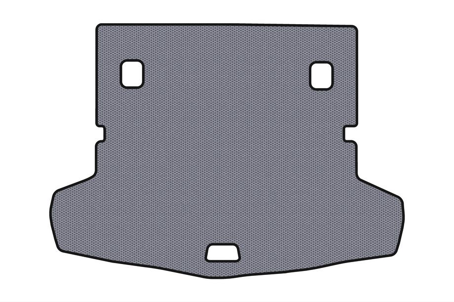BMW 2 Series Active Tourer F45/F46 2014-2021 Rubber trunk mat Carsuit V-1 (For F46, 7-seater, gray) Photo 1