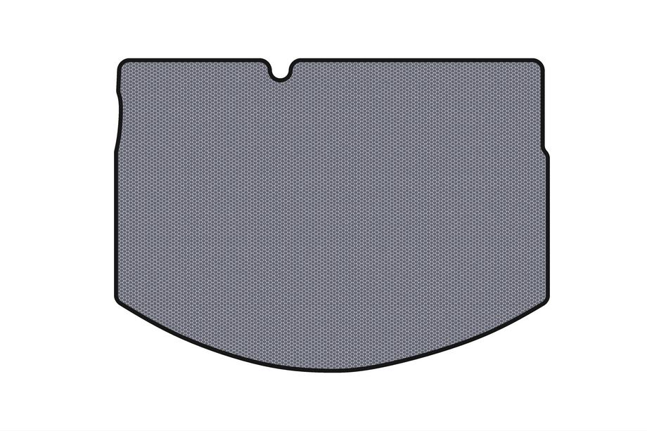 Citroen C-3 2009–2016 Rubber trunk mat Carsuit (HB, gray) Photo 1