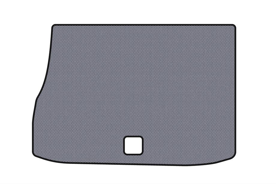 Citroen DS-5 2011-2015 Rubber trunk mat Carsuit (HB, Hybrid/AT, gray) Image