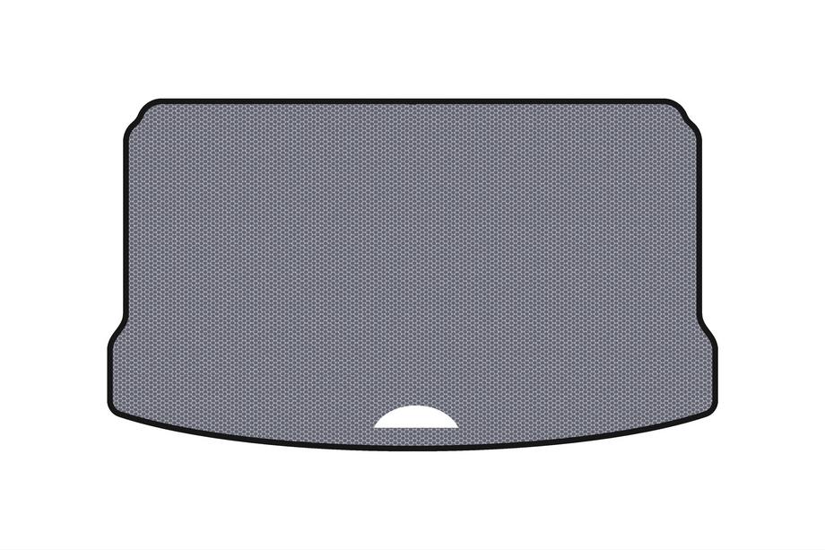Mini Cooper F55/56/57 2014-2023 Rubber trunk mat Carsuit (for S F55, 5-door, grey) Image