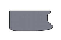Fiat 500/500L 2013-2022 Rubber trunk mat Carsuit (for 500, Electric, grey) photo 1