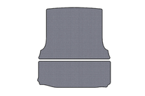 Fiat Fiorino/Qubo 2008-2024 Rubber trunk mat Carsuit (Cargo, gray) photo 1