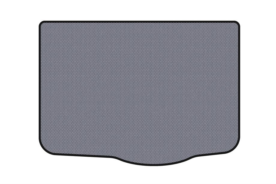 Fiat Punto Grande/EVO 2006-2018 Rubber trunk mat Carsuit (2011-2018, HB, 3-door, gray) Photo 1
