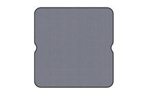 Honda Pilot 2015-2022 Rubber trunk mat Carsuit (without 3rd row, gray) photo 1