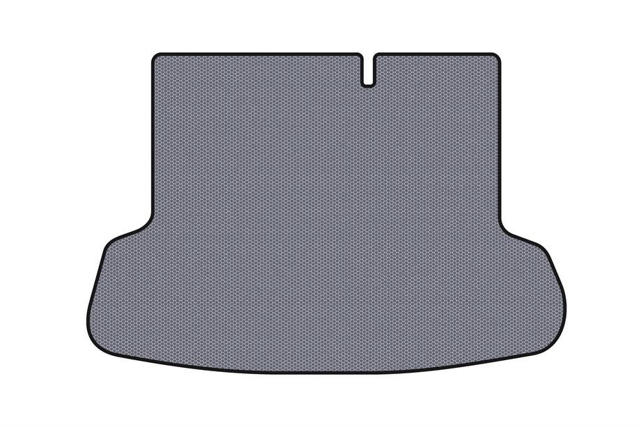 Hyundai Accent 2006-2010 Rubber trunk mat Carsuit (SD, gray) Image