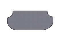 Hyundai H200, H1, Starex 1998-2007 Rubber trunk mat Carsuit (2004-2007, 8-seater, gray) photo 1
