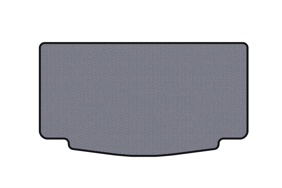 Hyundai I-10 2014-2017 Rubber trunk mat Carsuit (HB, gray) Photo 1