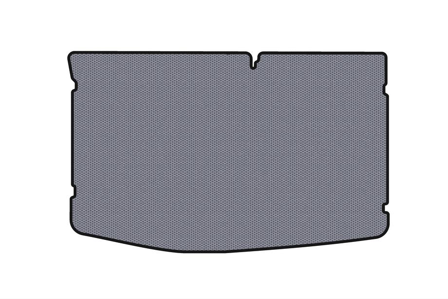 Hyundai I-20 2008-2012 Rubber trunk mat Carsuit (HB, gray) Image