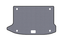 Hyundai Kona 2017-2023 Rubber Trunk Mat Carsuit V3 (Gray) photo 1