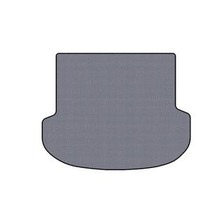 Rubber trunk mat Carsuit (2020-2023, gray) Hyundai Santa Fe 4 2018-2023 photo 1