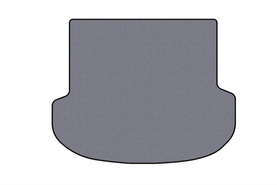 Hyundai Santa Fe 4 2018-2023 Rubber trunk mat Carsuit (2020-2023, gray) Image