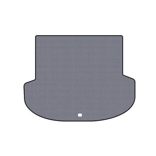 Rubber trunk mat Carsuit (2018-2020, gray) Hyundai Santa Fe 4 2018-2023 photo 1