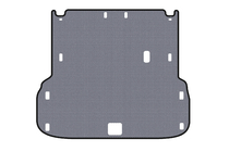Infiniti QX60 2016-2021 Rubber trunk mat Carsuit (up to 2nd row, gray) photo 1