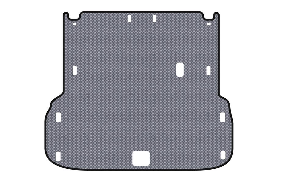 Infiniti QX60 2016-2021 Rubber trunk mat Carsuit (up to 2nd row, gray) Image