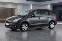 Peugeot 5008 2009-2016 Side Steps Allmond Black (2 pcs, Aluminum) photo 1