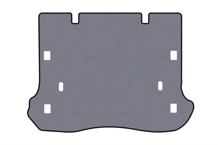 Jeep Grand Cherokee WK 2004-2010 Rubber trunk mat Carsuit V-2 (Gray) Image