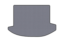 Kia Carens 1999-2012 Rubber trunk mat Carsuit (2006-2012, 2 rows, 7-seater, gray) photo 1