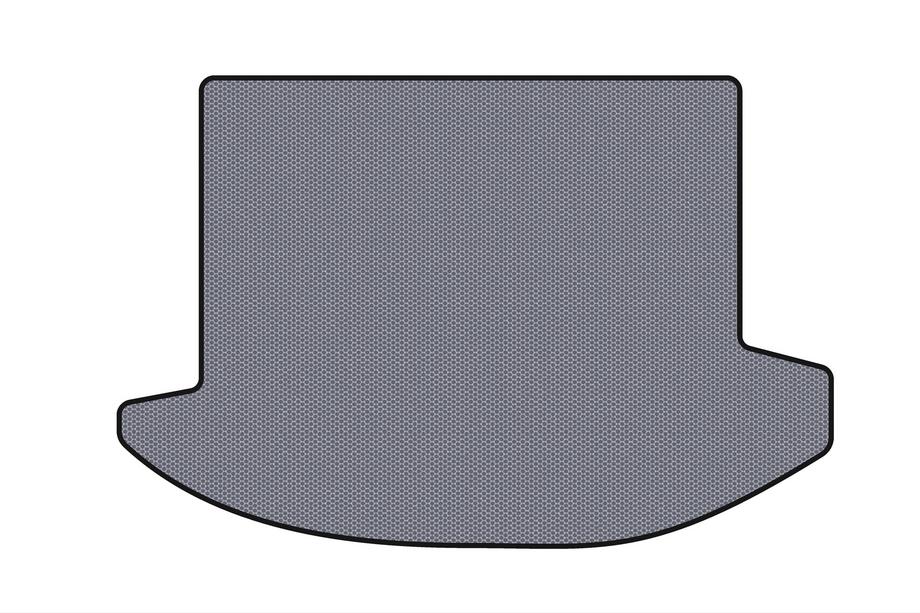 Kia Carens 1999-2012 Rubber trunk mat Carsuit (2006-2012, 2 rows, 7-seater, gray) Image