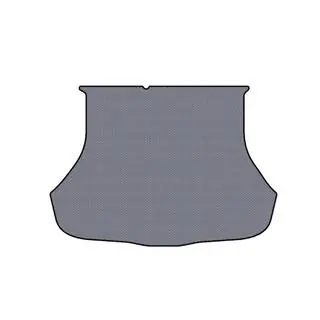 Rubber trunk mat Carsuit (SD, gray) photo 1