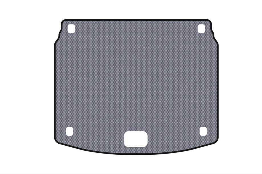 Kia Cerato 4 2019- Rubber Trunk Mat Carsuit (Gray) Photo 1