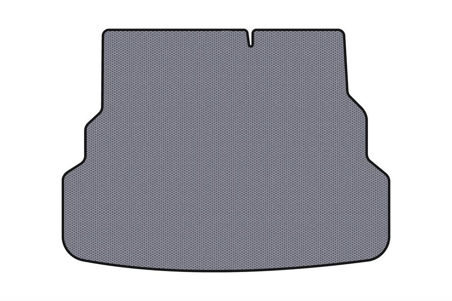 Kia Rio 2012-2017 Rubber trunk mat Carsuit V1 (SD, gray) Image