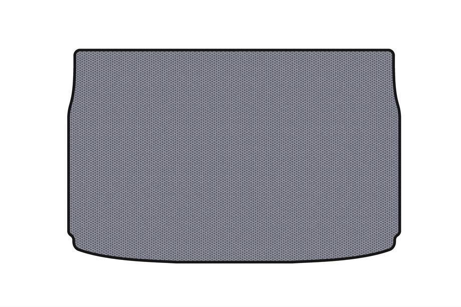 Kia Sedona 2014-2020 Rubber trunk mat Carsuit (8-seater, gray) Image