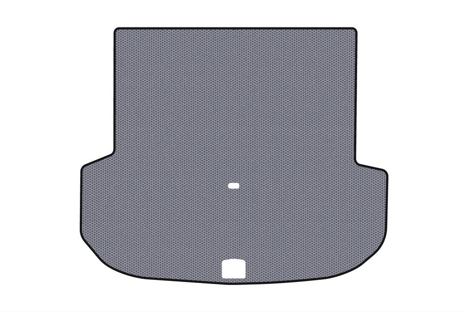 Kia Sorento III UM 2014-2020 Rubber trunk mat Carsuit (2014-2018, 5-seater, gray) Image
