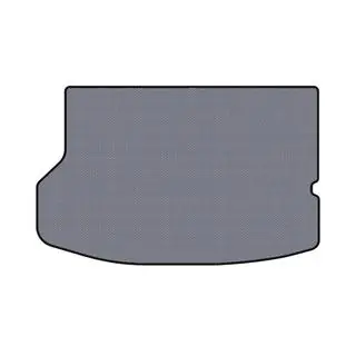 Rubber trunk mat Carsuit (6-seater/Electric, gray)