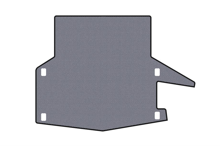 Lexus IS 2005-2013 Rubber trunk mat Carsuit (SD, 2WD, gray) Photo 1