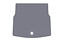 Mercedes C-class W205 2014-2021 Rubber trunk mat Carsuit (SD, gray) photo 1