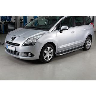 Side Steps Maydos V1 (2 pcs, Aluminum & Stainless Steel) Peugeot 5008 2009-2016 photo 1