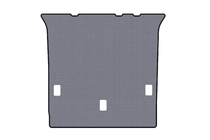 Mercedes G class W463 1990-2018 Rubber trunk mat Carsuit (2012-2015, 5-door, gray) photo 1