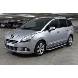 Side Steps Tayga Grey (2 pcs, Aluminum) Peugeot 5008 2009-2016 photo 1