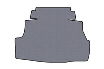 Nissan Almera N16 2000-2006 Rubber trunk mat Carsuit (SD, gray) photo 1