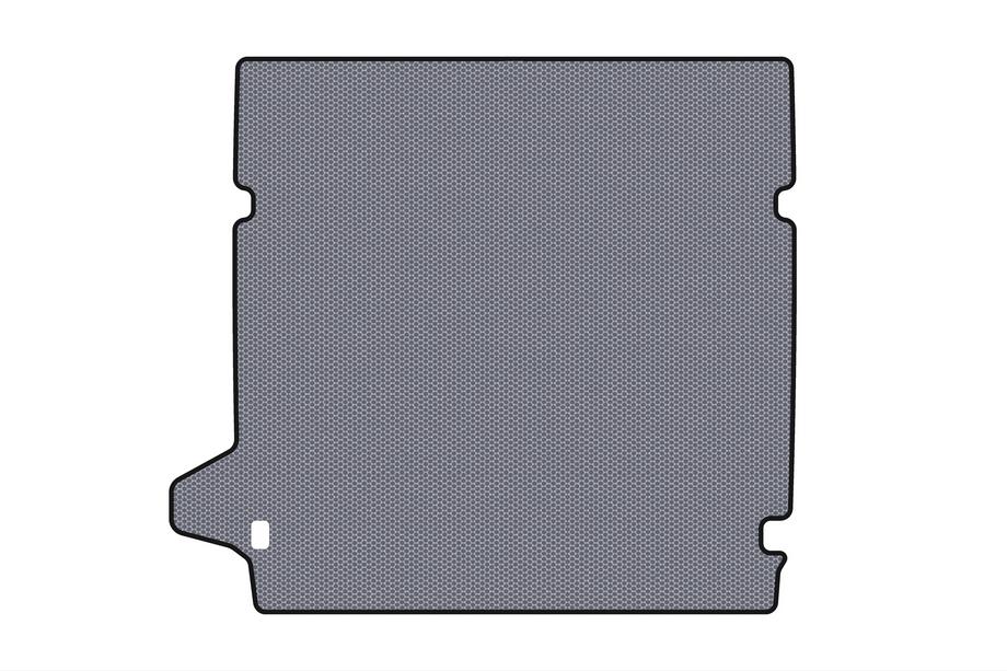 Nissan Pathfinder R51 2005-2014 Rubber trunk mat Carsuit (up to 2nd row, gray) Image