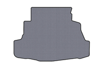 Nissan Primera P12 2002–2007 Rubber trunk mat Carsuit (SD, gray) photo 1
